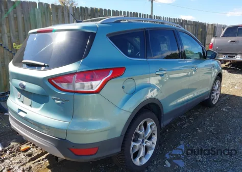 2013 Ford Escape Titanium из США, поврежденный, VIN 1FMCU9J91DUC43412